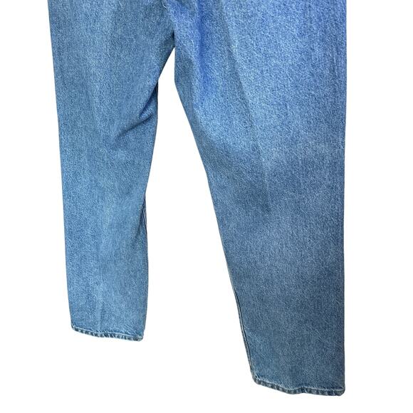 Carhartt B18 Traditional Fit Tapered Denim Jeans Stonewash Medium Blue 40x30 - Picture 6 of 15